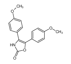 49656-08-8 4,5-bis(4-methoxyphenyl)-4-oxazolin-2-one