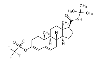 119169-94-7 spectrum, N-tert-butyl-3-<<(trifluoromethyl)sulfonyl>oxy>-androsta-3,5-diene-17β-carboxamide