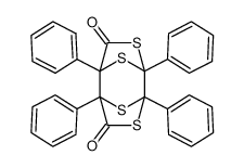 75142-20-0 structure, C30H20O2S4