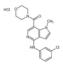 871816-53-4 structure, C19H20Cl2N4O2