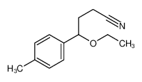 4-ethoxy-4-(4-methylphenyl)butanenitrile 83898-14-0