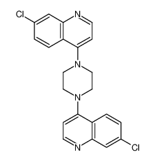 7-chloro-4-[4-(7-chloroquinolin-4-yl)piperazin-1-yl]quinoline 31502-87-1