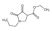 ethyl 4,5-dioxo-1-propylpyrrolidine-3-carboxylate 5336-44-7