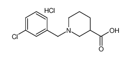 1-[(3-氯苯基)甲基]-3-哌啶甲酸