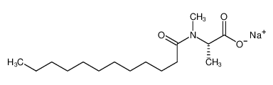100221-71-4 structure, C16H30NNaO3
