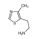 2-(4-methyl-1,3-thiazol-5-yl)ethanamine 58981-35-4