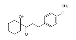 1-(1-羟基环己基)-3-(4-甲氧基苯基)-1-丙酮