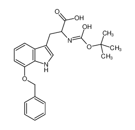 7-(Benzyloxy)-N-{[(2-methyl-2-propanyl)oxy]carbonyl}tryptoph 1219375-22-0