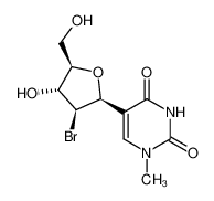 97416-28-9 5-((2S,3S,4R,5R)-3-Bromo-4-hydroxy-5-hydroxymethyl-tetrahydro-furan-2-yl)-1-methyl-1H-pyrimidine-2,4-dione