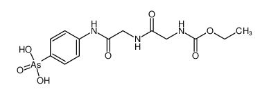 857829-92-6 structure, C13H18AsN3O7