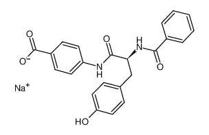 41748-47-4 structure, C23H19N2NaO5