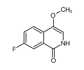 7-fluoro-4-methoxyisoquinolin-1(2H)-one 630423-45-9