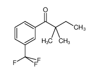 2,2-dimethyl-1-[3-(trifluoromethyl)phenyl]butan-1-one 898765-80-5