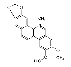 6872-57-7 structure, C21H18NO4+