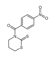88884-19-9 (4-Nitro-phenyl)-(2-thioxo-[1,3]thiazinan-3-yl)-methanone