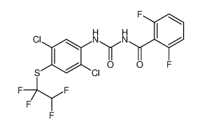 N-[[2,5-dichloro-4-(1,1,2,2-tetrafluoroethylsulfanyl)phenyl]carbamoyl]-2,6-difluorobenzamide