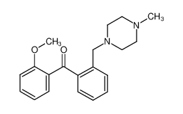 (2-methoxyphenyl)-[2-[(4-methylpiperazin-1-yl)methyl]phenyl]methanone 898782-76-8