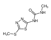 25958-19-4 spectrum, 1-methyl-3-(5-methylsulfanyl-[1,3,4]thiadiazol-2-yl)-urea