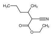 ethyl 2-cyano-3-methylhexanoate 19823-28-0