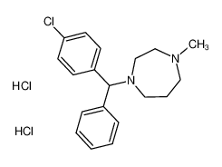 1982-36-1 structure, C19H25Cl3N2