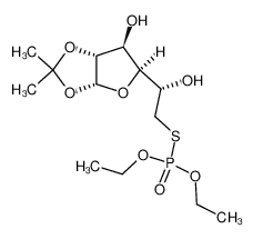 74862-69-4 6-(diethoxyphosphinylthio)-1,2-O-isopropylidene-α-D-glucofuranose