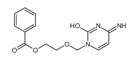 78137-49-2 2-[(4-amino-2-oxopyrimidin-1-yl)methoxy]ethyl benzoate