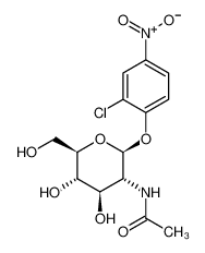 N-[(2S,3R,4R,5S,6R)-2-(2-chloro-4-nitrophenoxy)-4,5-dihydroxy-6-(hydroxymethyl)oxan-3-yl]acetamide 103614-82-0