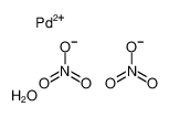 Palladium(2+) nitrate hydrate (1:2:1) 96%