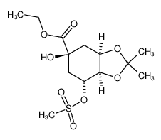 204254-81-9 structure, C13H22O8S