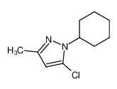 5-chloro-1-cyclohexyl-3-methyl-1H-pyrazole 29938-69-0