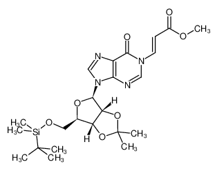 1441063-60-0 structure, C23H34N4O7Si