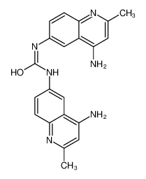 3811-56-1 structure, C21H20N6O