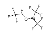 175167-73-4 O-(bis(trifluoromethyl)arsanyl)-N-(trifluoromethyl)hydroxylamine