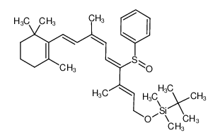 210700-50-8 tert-butyldimethylsilyl (7E,9Z,11Z,13E)-12-(phenylsulfinyl)retinyl ether