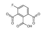 385-61-5 structure, C7H3FN2O6