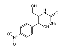 N-[1,3-dihydroxy-1-(4-nitrophenyl)propan-2-yl]acetamide 15376-53-1