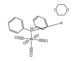 85883-58-5 structure, C21H19KO7PW