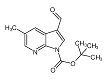 3-甲酰基-5-甲基-1H-吡咯并-[2,3-b]吡啶-1-羧酸叔丁酯