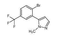 1423161-91-4 spectrum, 5-(2-bromo-5-(trifluoromethyl)phenyl)-1-methyl-1H-pyrazole