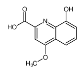 8-hydroxy-4-methoxyquinoline-2-carboxylic acid 28027-14-7