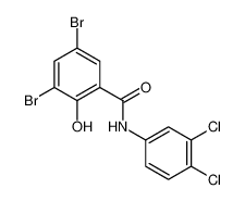 6548-90-9 structure, C13H7Br2Cl2NO2