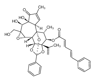 34807-41-5 structure, C38H38O10