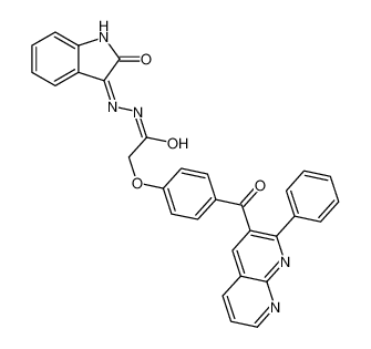 136603-13-9 structure, C31H21N5O4