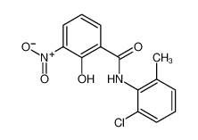 N-(2-chloro-6-methylphenyl)-2-hydroxy-3-nitrobenzamide 73544-89-5