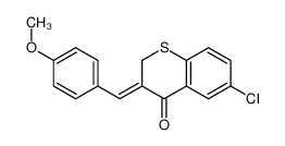 130689-08-6 structure, C17H13ClO2S