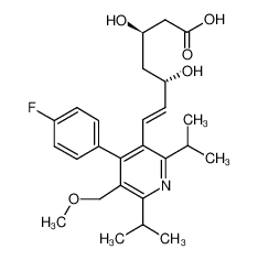 143201-11-0 structure, C26H34FNO5