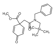 143925-57-9 methyl 1-(2-(benzyl((trimethylsilyl)methyl)amino)-2-oxoethyl)-4-oxocyclohexa-2,5-diene-1-carboxylate