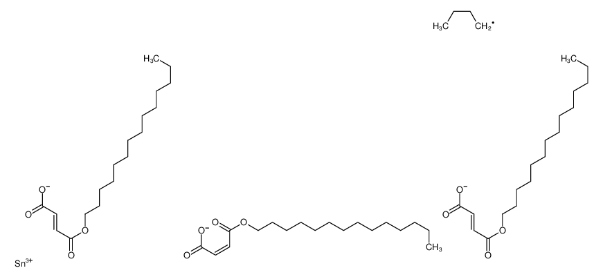 4-O-[butyl-bis[(4-oxo-4-tetradecoxybut-2-enoyl)oxy]stannyl] 1-O-tetradecyl but-2-enedioate 84029-75-4