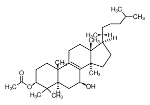 19666-88-7 3β-acetoxy-lanost-8-en-7β-ol