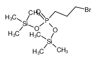 118559-23-2 structure, C9H24BrO3PSi2